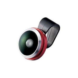 （まとめ）エレコム 自分撮りレンズ 魚眼レンズ235° P-SLFRD【×2セット】