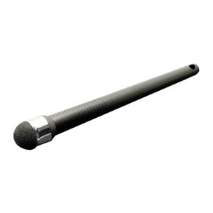 （まとめ）ミヨシ 15mmファイバーヘッドタッチペン ブラック STP-13／BK【×3セット】
