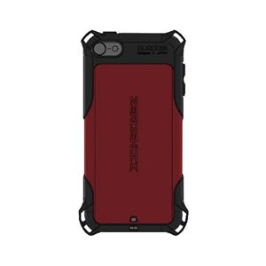 （まとめ）エレコム iPod touch 2015／ZEROSHOCKケース／レッド AVA-T15ZERORD【×2セット】