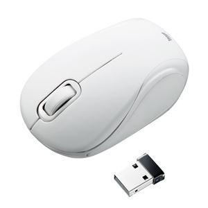 （まとめ）サンワサプライ 静音ワイヤレスブルーLEDマウス MA-WBL36W【×2セット】