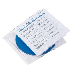 （まとめ）サンワサプライ 手書き用インデックスカード（つやなし・増量） JP-IND6N-50【×5セット】