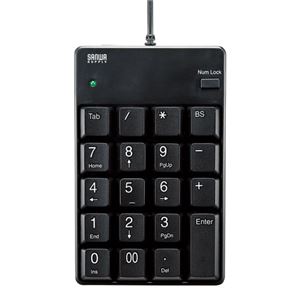 （まとめ）サンワサプライ USBテンキー NT-17UBKN【×2セット】