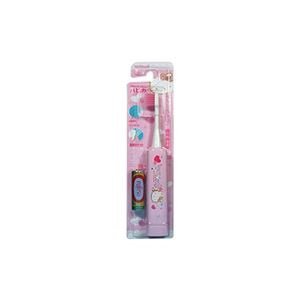 （まとめ）ハピカ ハローキティ超極細 電動歯ブラシ ピンク DBF-5P（KT）【×5セット】
