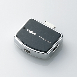 Logitec(ロジテック) 充電機能搭載 WALKMAN専用FMトランスミッター(ブラック) LAT-FMWS01BK