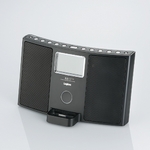 Logitec(ロジテック) FM/AMチューナー搭載 iPod Dock対応Hi-Fiサウンドシステム(ブラック) LDS-RI710BK