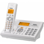 ユニデン 2.4GHzデジタルコードレス電話 UCT-105W ホワイトメタリック