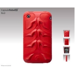 SwicthEasy CapsuleRebel M for iPhone 3GS/3G Red