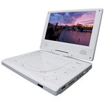 CPRM対応 9インチ液晶ポータブルDVDプレーヤー DS-PP90EC103 パールホワイト