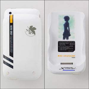エヴァンゲリヲン iPhone3G(S)専用筐体保護型蓄電器 REIモデル