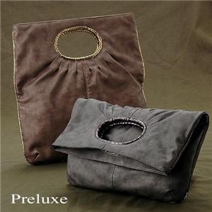 Preluxe クラッチバッグ　PL-4500  ブロンズ