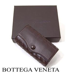 BOTTEGA VENETA キーケース 120742 2040 ダークブラウン