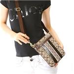 COACH�i�R�[�`�j �X�J�[�t�X�g���C�v�V�����_�[�o�b�O MAHOGANY/BKHMA