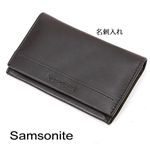 Samsonite（サムソナイト）　革小物  名刺入れ　CAS-4991