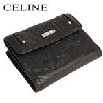 CELINE（セリーヌ） Wホック財布 107493 HBG 38NO ブラック