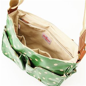 Cath Kidston(キャスキッドソン)　サドルバッグ  Saddle Bag  230063 Spot Green 