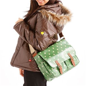 Cath Kidston バッグ Saddle Bag 230063 Spot Green