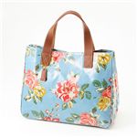 LXLbh\iCath KidstonjobO STAND UP TOTE with LEATHER 230087 Box Floral Blue
