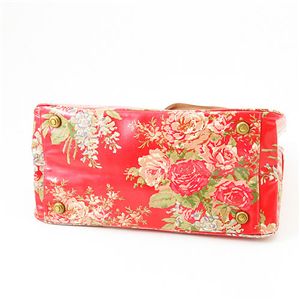 Cath Kidston バッグ STAND UP TOTE with LEATHER 230087 Box Floral Blue