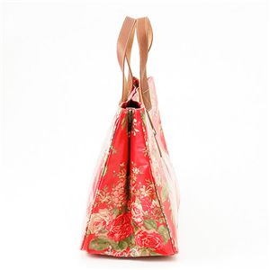 Cath Kidston バッグ STAND UP TOTE with LEATHER 230087 Box Floral Blue
