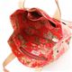 Cath Kidston（キャスキッドソン）　バッグ　STAND UP TOTE with LEATHER  230117 Afghan Flowers Red
