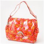 Kalencom マザーバッグ　LAMINATED BUCKLE GARDEN Orange