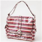 Kalencom マザーバッグ LAMINATED BUCKLE CHAMELEON Pink
