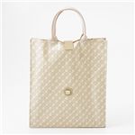 GHERARDINI 折りたたみ トートバッグ 1723 1058・LightBeige