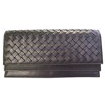 Bottega Veneta（ボッテガヴェネタ） 長財布 143305 V0013 1000・Black