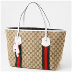 GUCCI(グッチ) チャーム付 トートバッグ JOLIE 211970 Great White