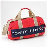 TOMMY HILFIGER(トミーヒルフィガー) ボストンバッグ HARBOUR POINT2 Red×Navy