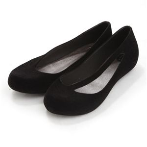 melissa(メリッサ) ラバーシューズ NIGHT FLOCKED V Black EUR 40(25.5-26.0cm)