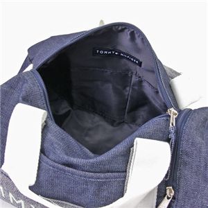 TOMMY HILFIGER（トミーフィルフィガー） デニム ミニボストンバッグ