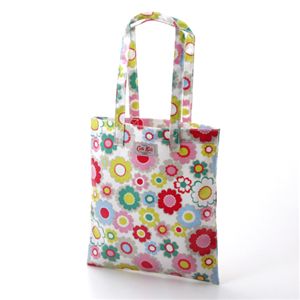 CATH KIDSTON(キャスキッドソン) オイルクロス トートバッグ KIDS BOOK BAG 279598・Electric Flowers Multi