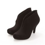 melissa（メリッサ） ブーティブーツ ASHANTI Black Flock EUR 40 （25.5-26.0cm）