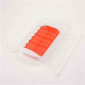 Lekue トレイ付シリコンスチーマー STEAM CASE W/Tray 1-2pers 3404600B04U004 ライス(クリアホワイト)