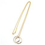 DOLCE＆GABBANA（ドルチェ＆ガッバーナ） ネックレス ダブルリング Gold WAC501 W0001 87583
