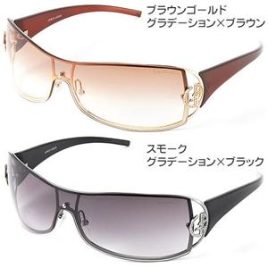 GIORGIO ARMANI サングラス 374F/-BGY00 スモークグラデーション×ブラック