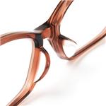 GUCCI ダテメガネ 9041J-C6Y／9041・ダークブラウン(セリート、ギフトBOX、ケース付属)