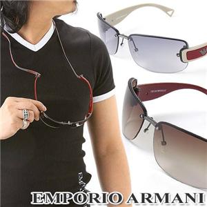EMPORIO ARMANI �T���O���X Asian Fitting 9333F-PTK/5J�^�u���E���O���f�[�V�����~�_�[�N���b�h