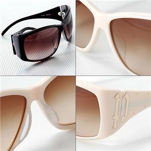 POLICE サングラス SS1589J -4AO/ライトブラウングラデーション×オフホワイト