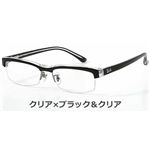 RayBan(レイバン) ダテメガネ RX5155-2034/クリア×ブラック&クリア