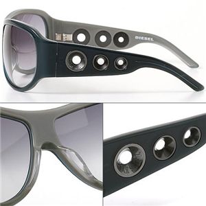 DIESEL(ディーゼル) サングラス 0102-RWE/LF/ライトスモークグラデーション×ダークスレードグレー