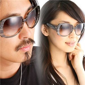 GUCCI(グッチ) サングラス 2932-RDZ/LF/ライトスモークグラデーション×ブラック&クリアラメ