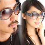 GUCCI(グッチ) サングラス 2932-RDZ/LF/ライトスモークグラデーション×ブラック&クリアラメ