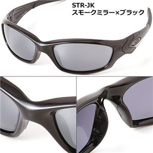 今だけ送料無料! - OAKLEY(オークリー) サングラス STR-JK-P BK/BK/スモークミラー×ブラック