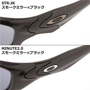 OAKLEY(オークリー) サングラス STR-JK-P BK/BK/スモークミラー×ブラック