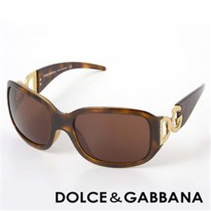 DOLCE&GABBANA(ドルチェ&ガッバーナ)サングラス 6017B-502/73/ブラウン×ベッコウ&ゴールド