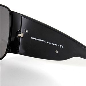 DOLCE&GABBANA サングラス 2014-01/87/スモーク×ブラック&ゴールド