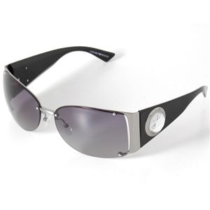 EMPORIO ARMANI サングラス 9458F/BGY/VK/ライトスモークグラデーション×シルバー&ブラック