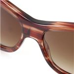 GUCCI(グッチ) サングラス 2937-REA/CC/2937 ブラウングラデーション×レッドグリッター